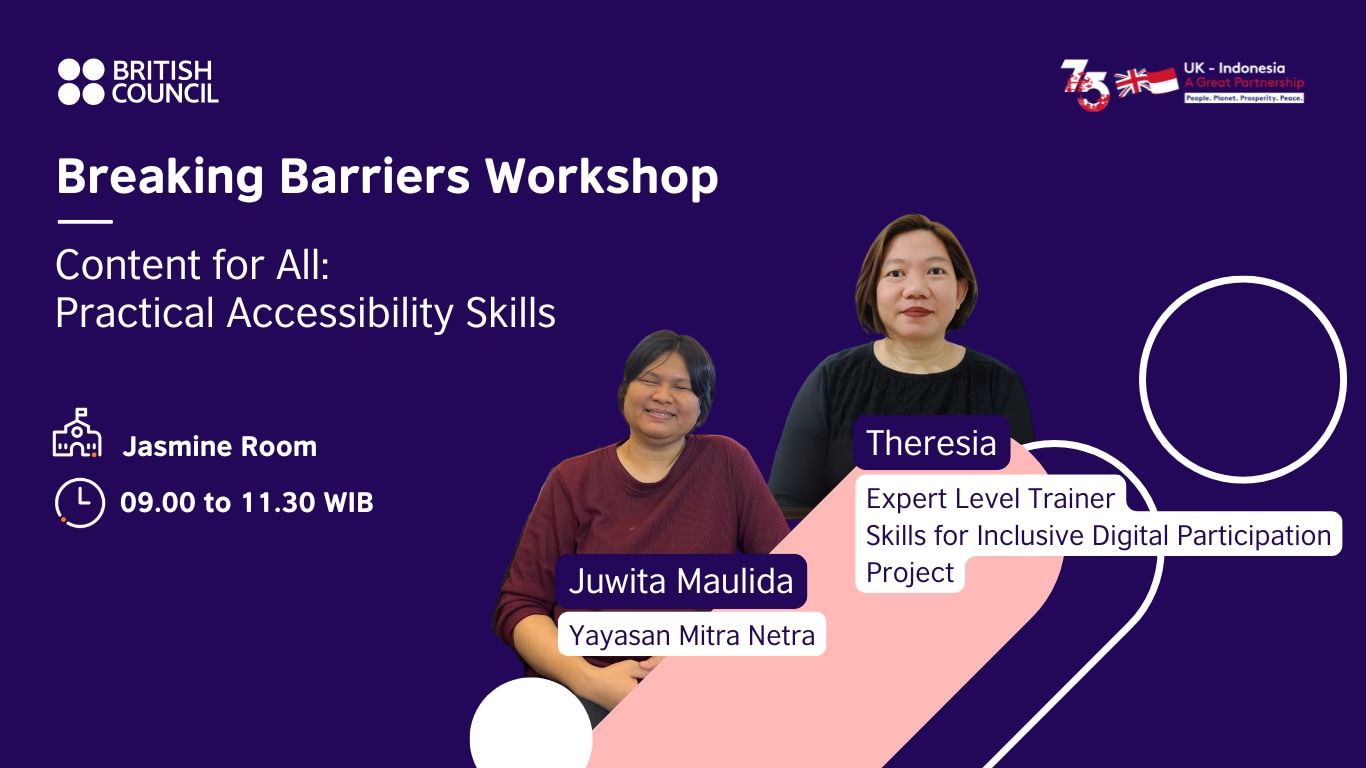 Workshop 1 - “Content for All: Practical Accessibility Skills ...